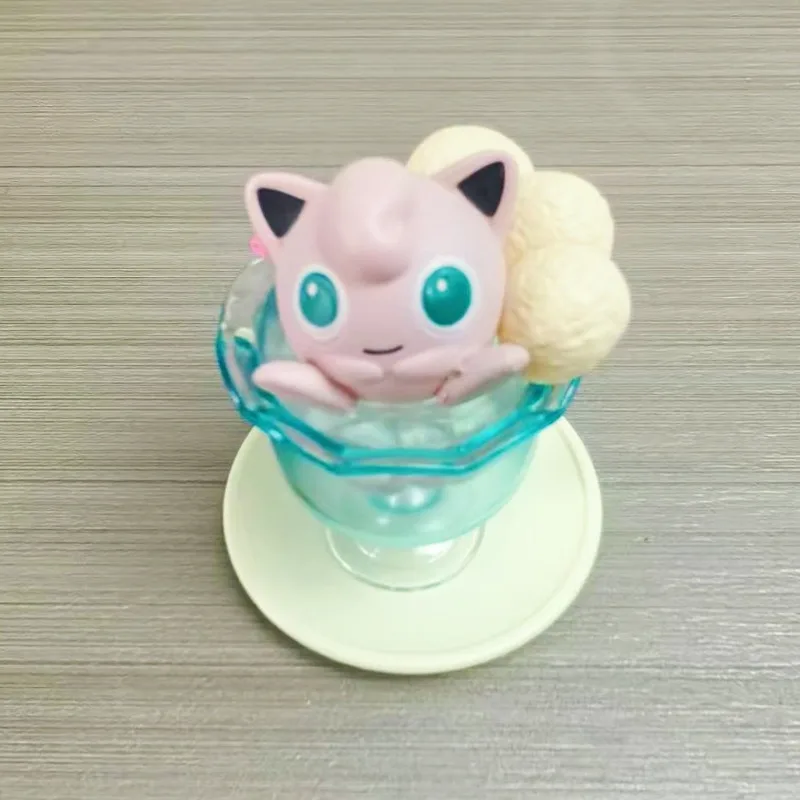 Boîte aveugle Pokémon série 4, 3.5-5cm, Collection de crème glacée douce, Pikachu Jigglypuff, Figurine de noël, anniversaire, nouvel an, cadeau Anime