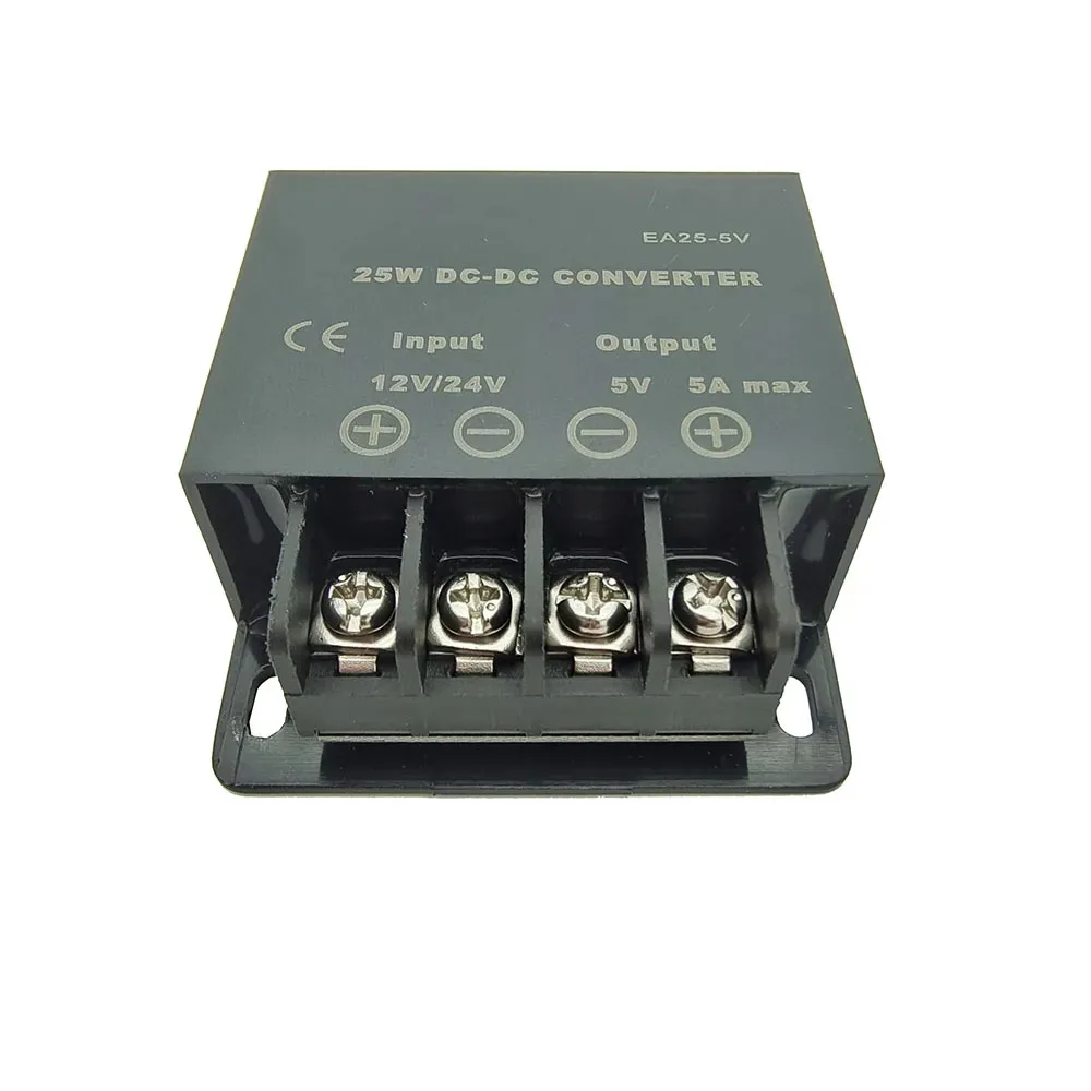 12V 24V zu 5V 5A 10A 15A DC-DC-Wandler Step-Down-Spannungsregler Buck-Konverter Auto-Stromversorgung Transformator-Modul – Detail 6
