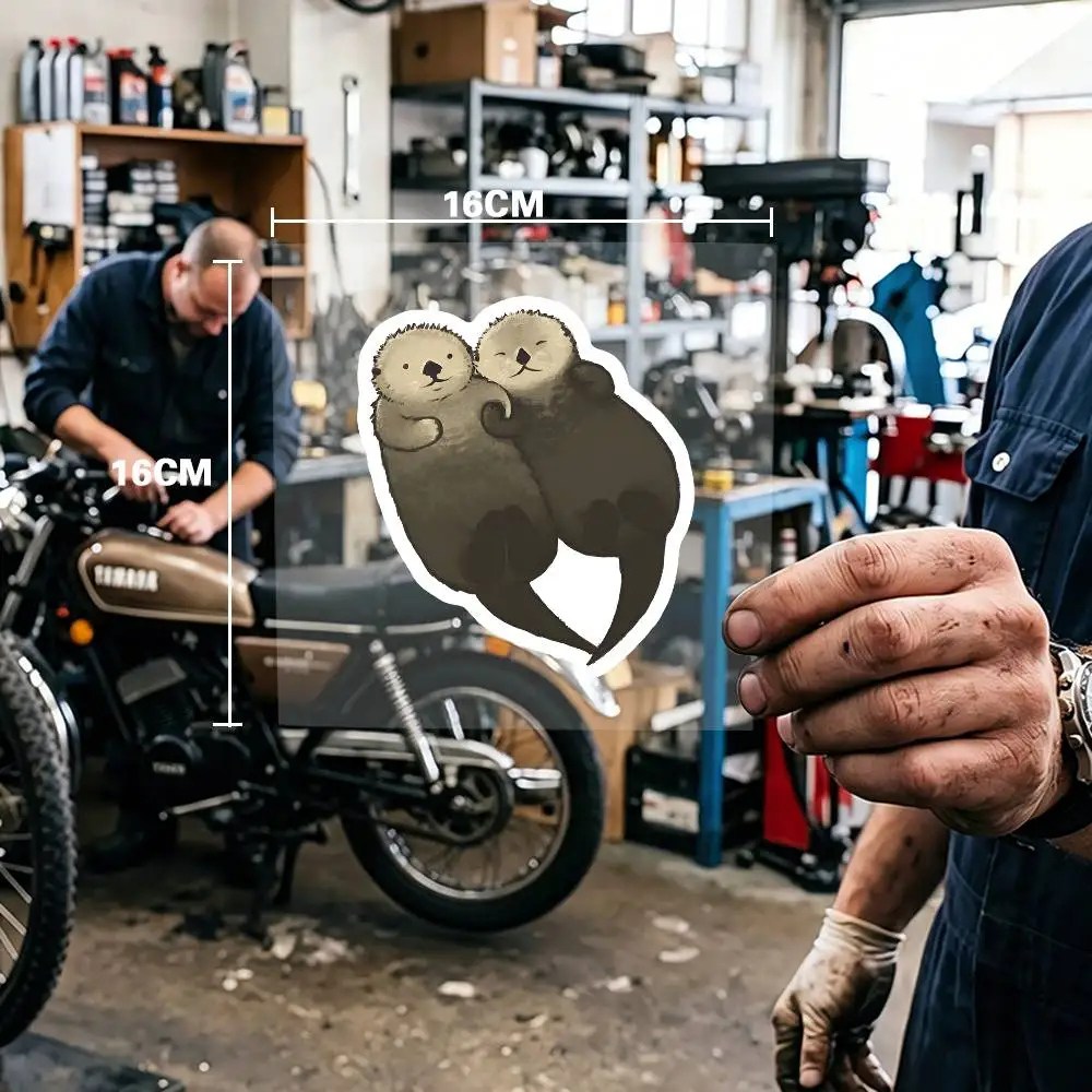 Significant Otters Waterproof stickers for decorating car windows motorcycles and computers.