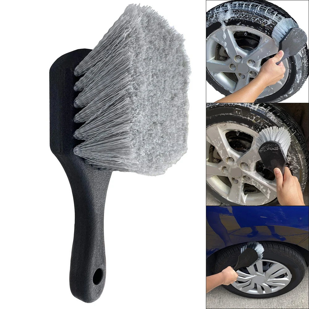 Escova de limpeza de pneus para carros, caminhões, motocicletas, rvs, escova de limpeza de rodas, escovas de detalhamento, ferramentas de limpeza e lavagem