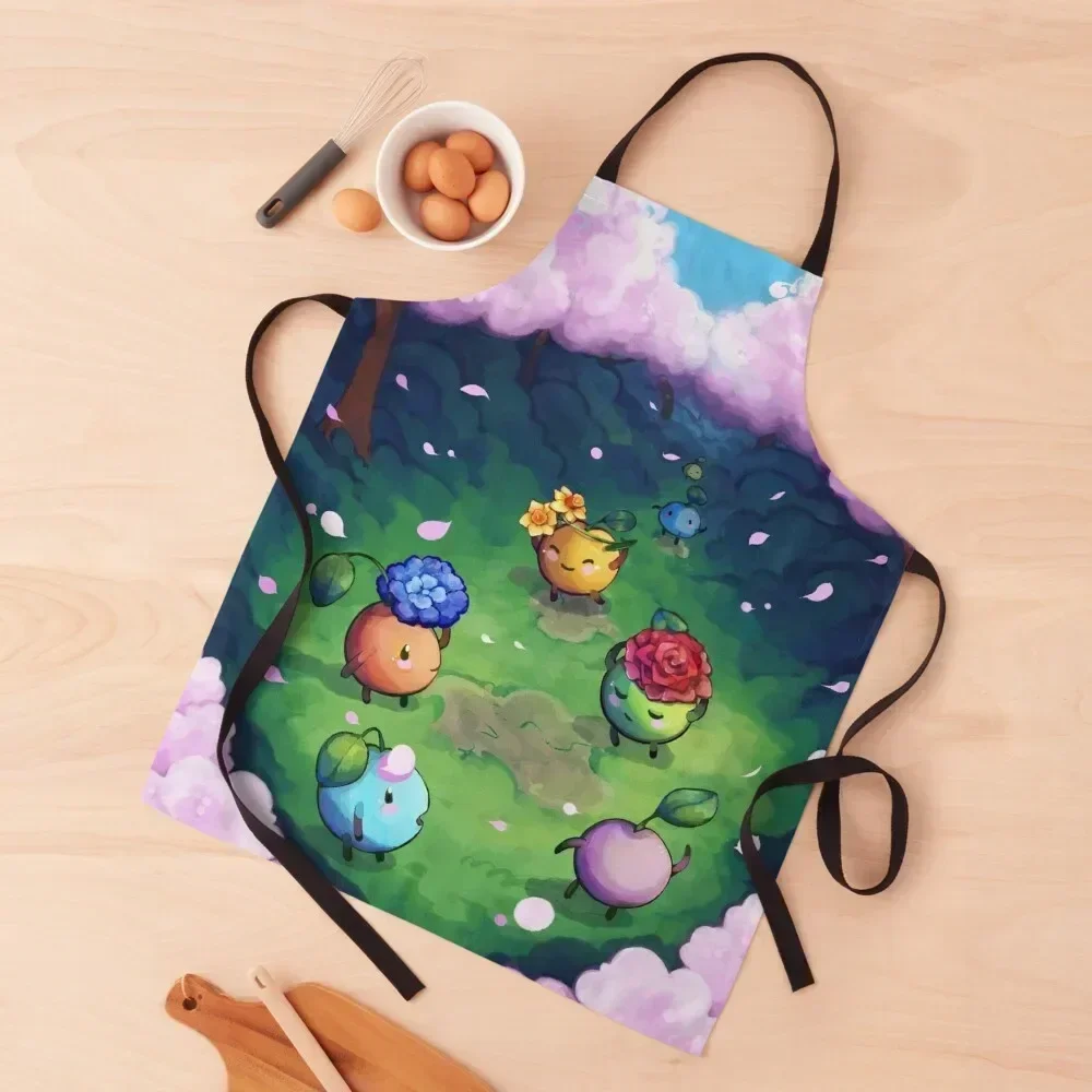 

Stardew Valley Game - Junimo Apron professional hairdresser Kitchen Salon Chef Uniform Apron
