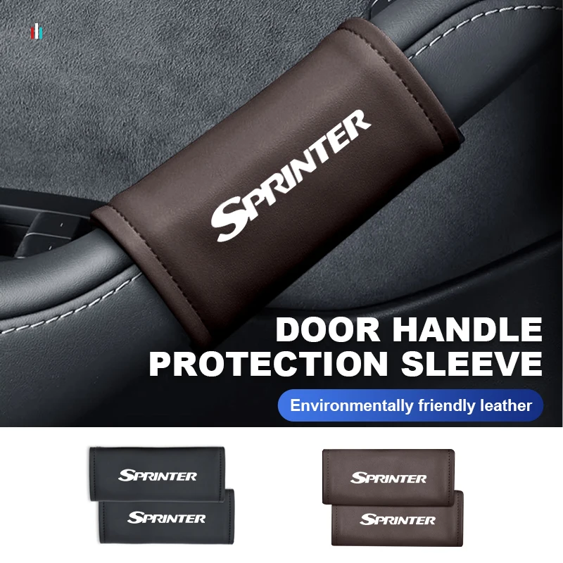 Capa Protetora para Logo do Carro Mercedes Benz, Acessórios de Interior para Manoplas e Apoios de Braço W124 W203 W204 Vito Sprinter Viano