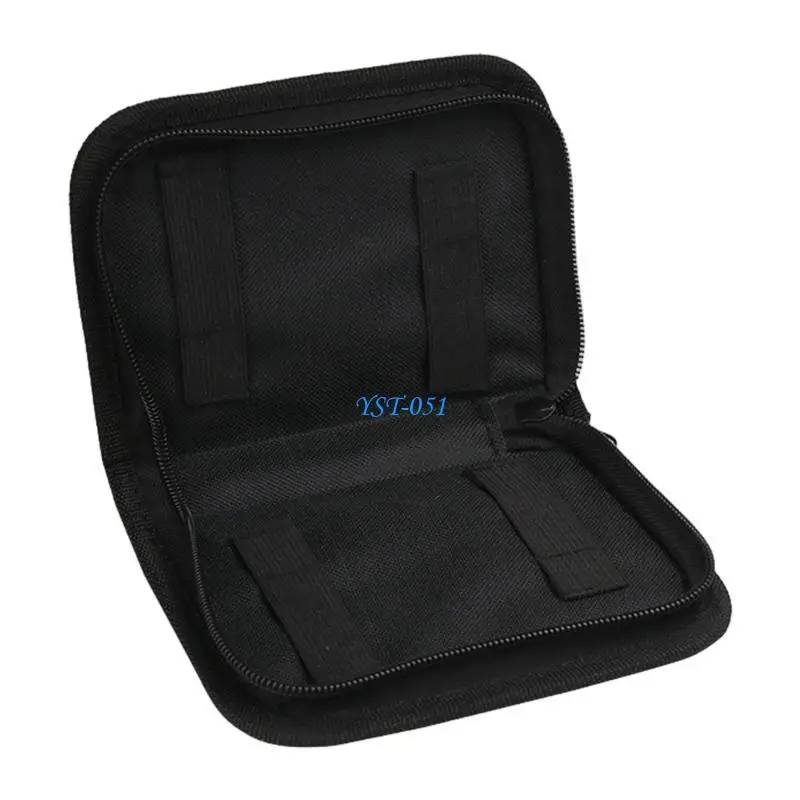 

E15A Oxford Fabric Jewelry Making Tool Bag with 4 Plier Slots Zippers Bag for Storing