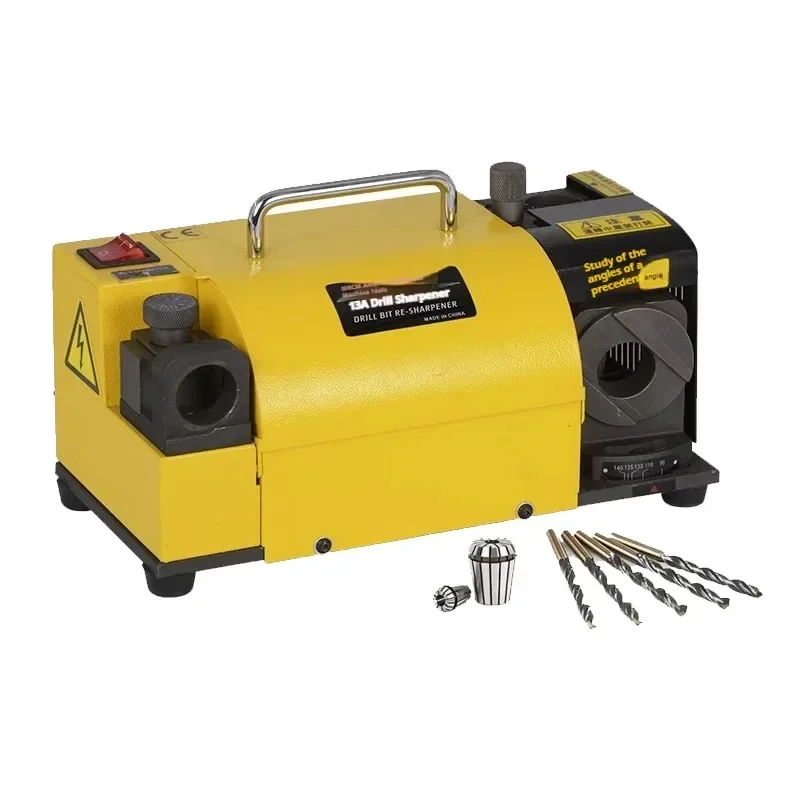 180W Drill Bit Sharpener 110V/220V Portable Angle Grinder Disc Universal Normal Grinding Machine MR-13A Bit Sharpening Tool