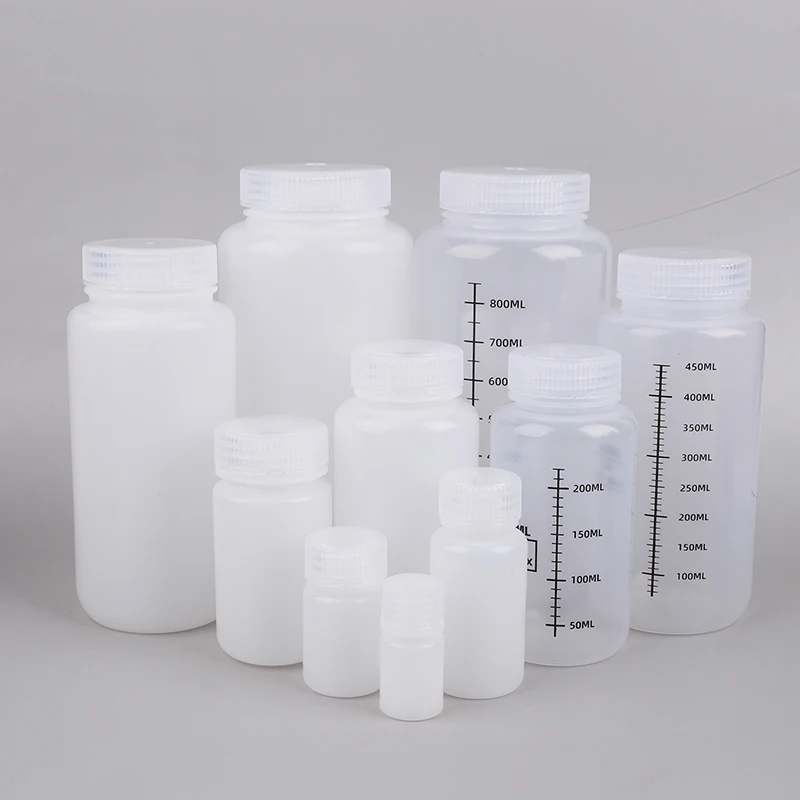 1Pcs Plastic HDPE Empty Seal Bottles Pill Vials Tablet Capsule Solid Powder Portable Containers