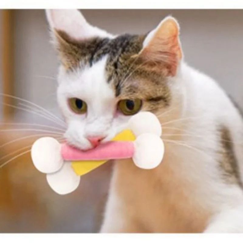 

Giant Qtip Cat Toy Soft Plush Catnip Kicker Interactive Kick Stick for Kitten Cats Pet Play Toy Giant Swabs