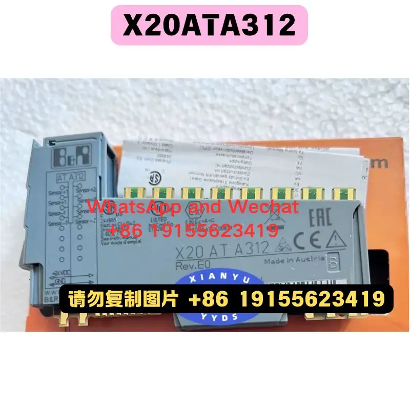 

Brand new original X20ATA312 module Functional test OK Quick delivery
