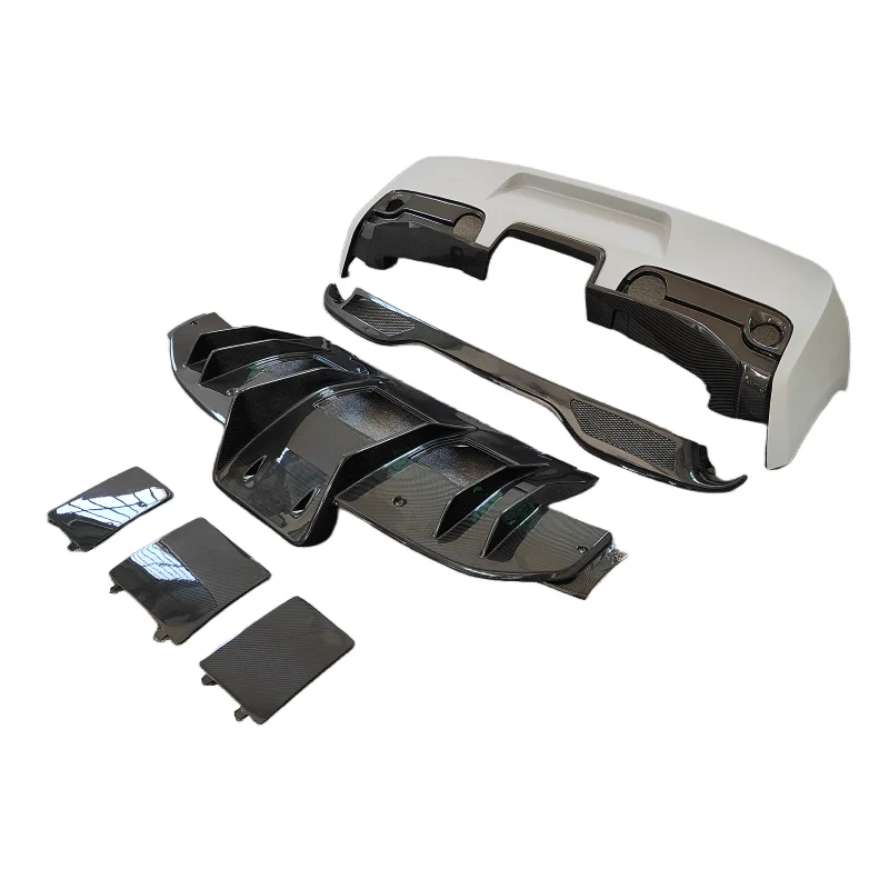 

Used for Ferrari 458 Upgrade SP Style True Carbon Fiber Resin Primer Rear Bumper Rear Lip Body Kit