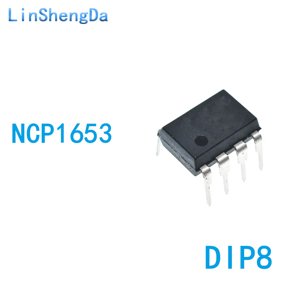 10PCS NCP1653 NCP1653A inline 8-pin DIP-8 LCD power chip