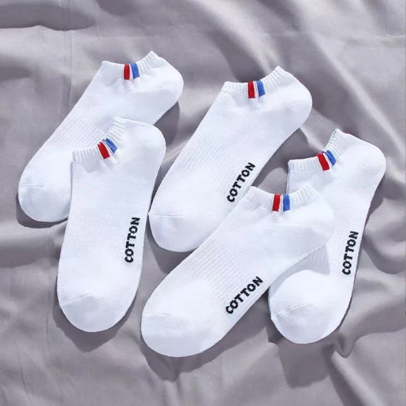 

1-10 pairs of breathable cotton sports socks men's bamboo fiber spring, summer autumn men's socks sweat deodorant business sock