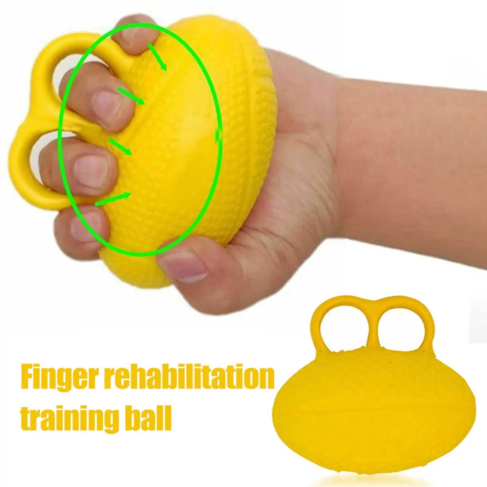 Hand Gripper Finger Exerciser Ball Muscle Relax Tension Ball Wrist Strength Trainer Hand Therapy Grip Rehabilitation Equipment