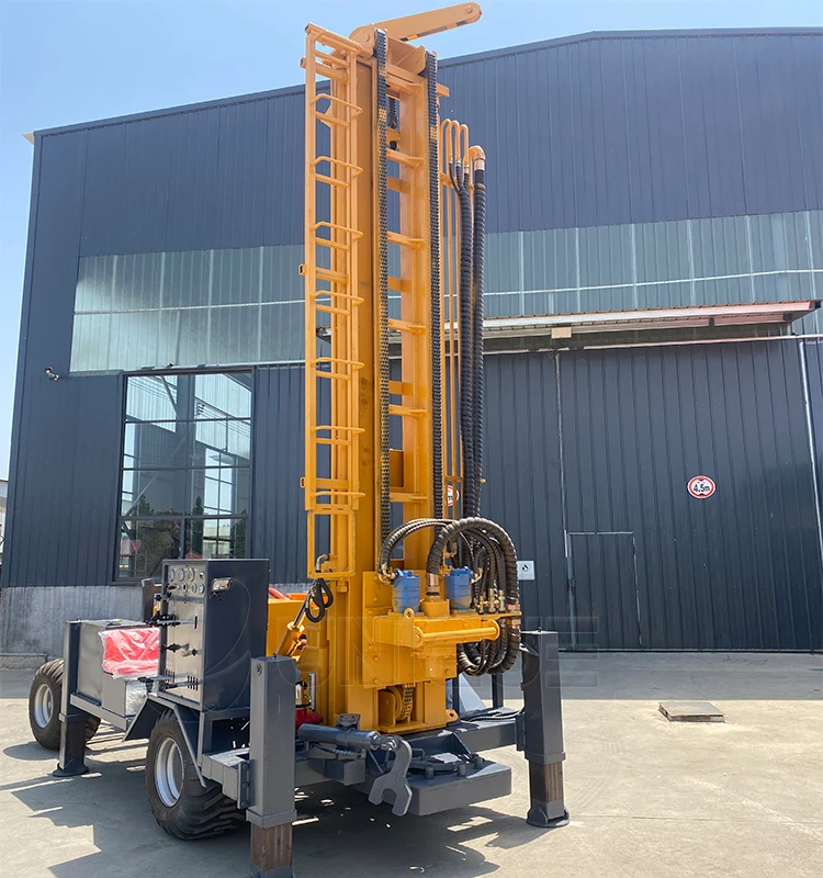 

200m 300m 400m Water Well Drilling Rig | Affordable Diesel Borehole Drilling Machine for Hard Rock and Dry Land Wells