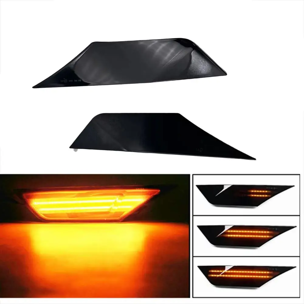 

Динамические светодиодные боковые габаритные фонари для Honda Civic 10-го поколения 2016-2021 для Honda Civic 10-го поколения седан/Coupe/Hatchback 2016-2018