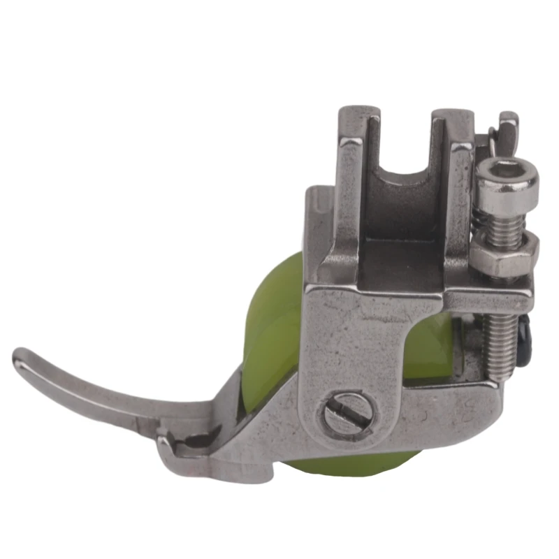 1Needle Lockstitch Machine A10 Edging Cylinder Roller Presser Foot,Four Fold Pulling Cylinder Anti Push Cloth Roller PresserFoot