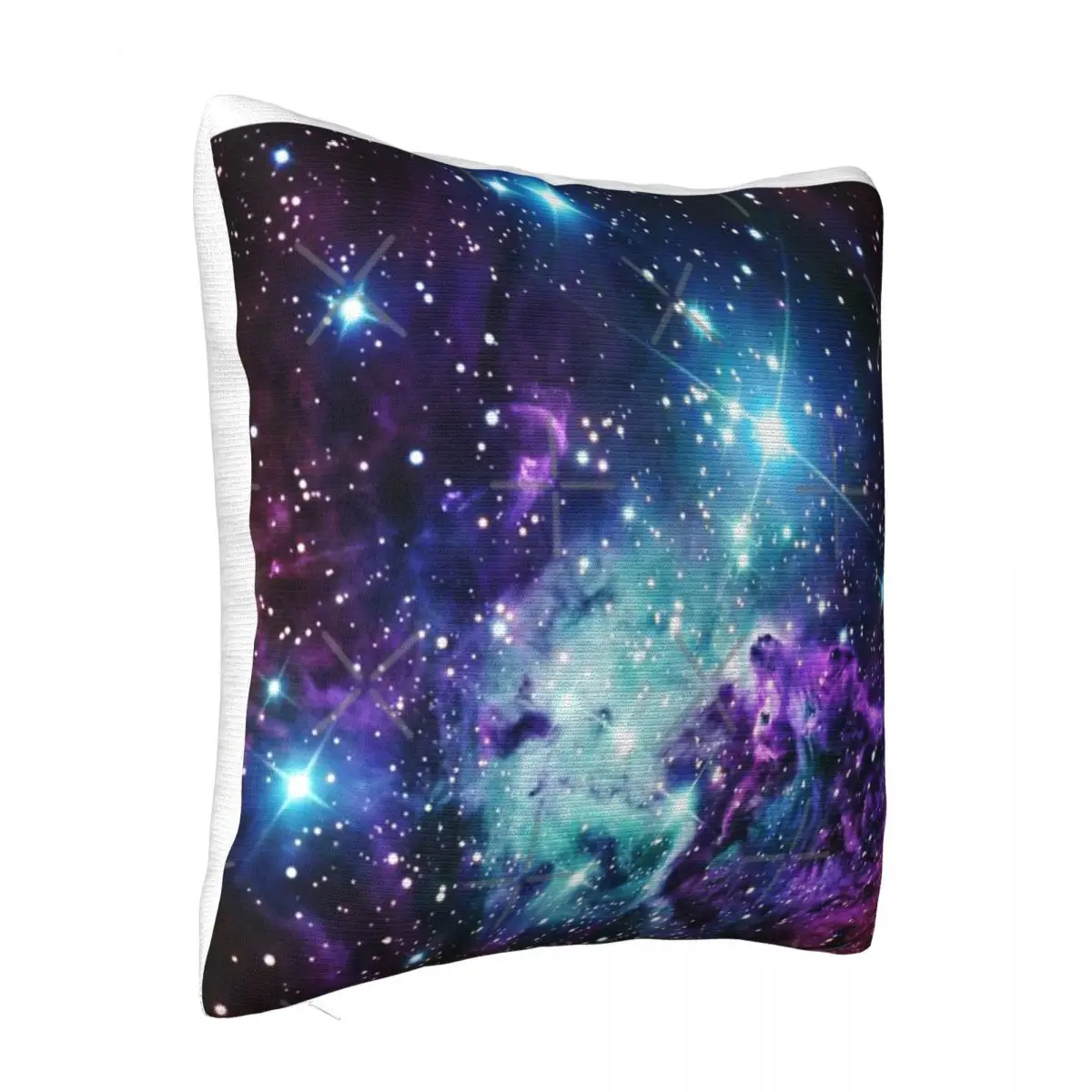 Fox Fur Nebula Teal Turquoise Purple Pillows Cushion Covers Anime Body Pillow Case Pillow Case Pillow Cover