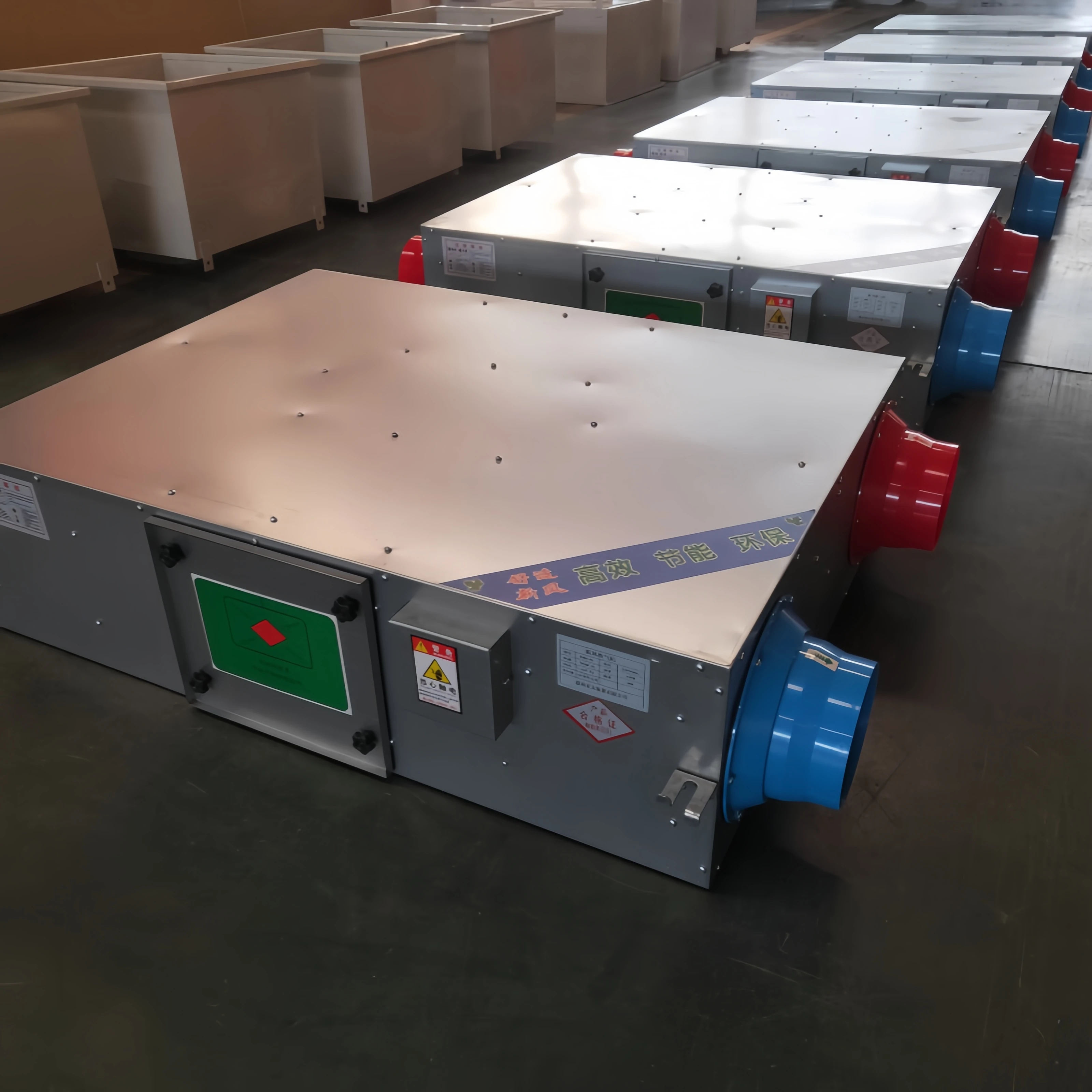 Sistema de ventilación de aire fresco ERV/HRV de aire a aire de alta calidad con recuperación de energía y recuperación de calor