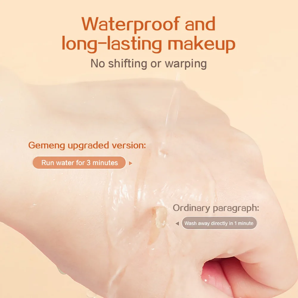 GECOMO 240 個目に見えない二重まぶたステッカー高粘着跡のない自然な長期的な目を大きくする美容テープメイクアップツール