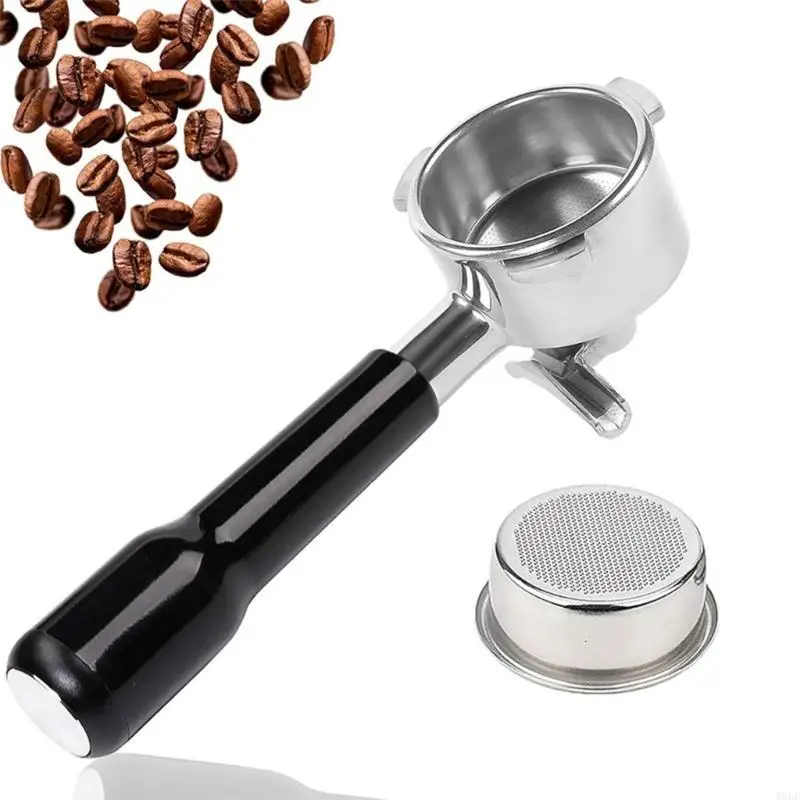 MOLF Stainless Steel Double Spouts Coffee Machine Handle Coffee Machine Replacement