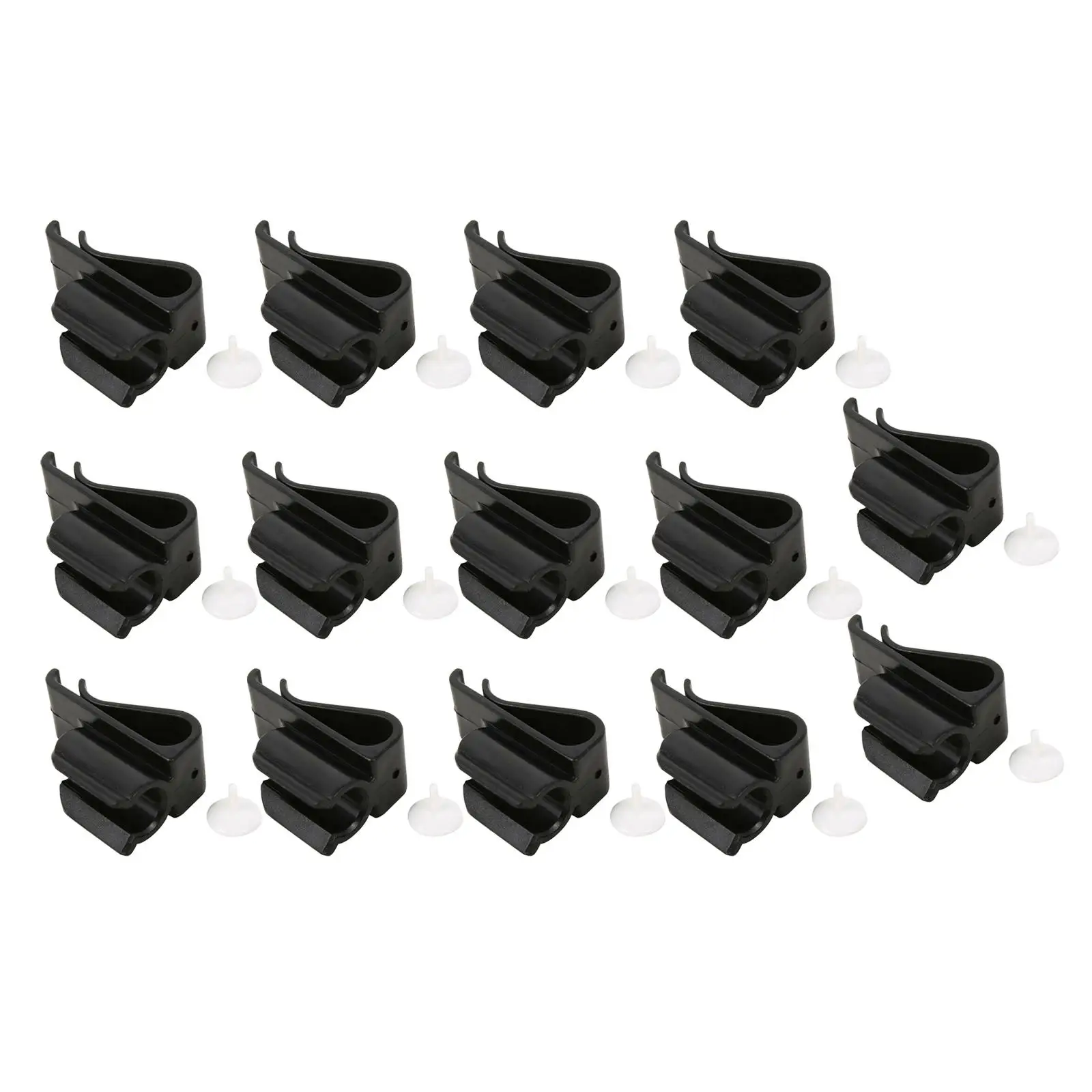 Golf Bag Clip Holder Durable Golf Putter Clamp Holder Club Clip Ball Organizer for Golf Training Equipment Accessories 14pcs