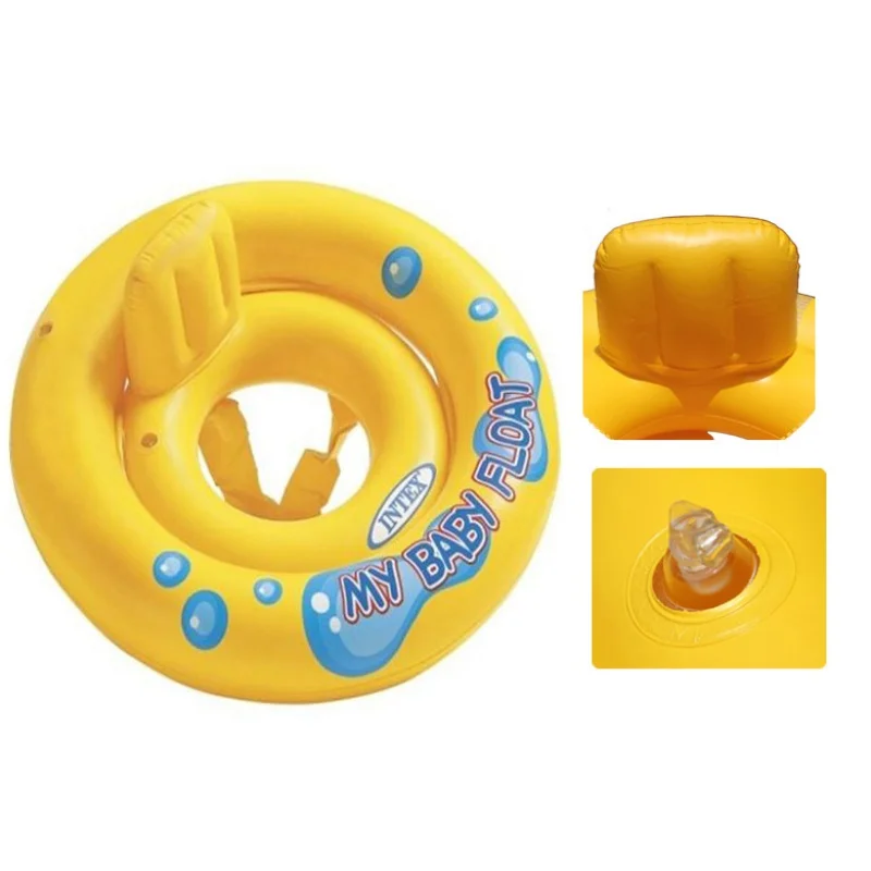 Anillo de natación para bebé, flotador de natación, juguetes, accesorios de ruedas, bañera de verano, suministros bonitos para niños, asiento de natación para bebé, triangulación de envíos