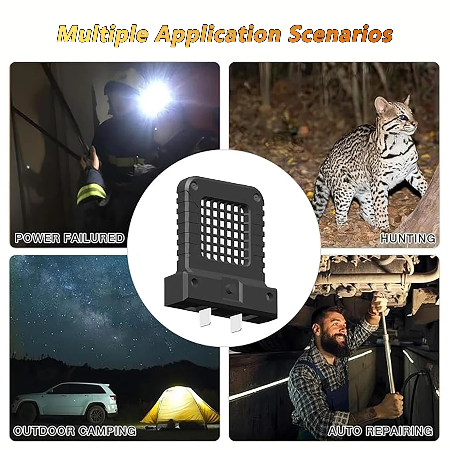 ملحقات أدوات الطاقة LED ضوء العمل لماكيتا لميلووكي لديوالت لبوش ل Dayi Lomvum Zhipu 18 فولت-21 فولت بطارية ليثيوم أيون #4