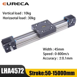 Precision Synchronous Motion Belt Slide Module XYZ Axis Gantry Linear Shaft Actuator Guide Rail Automatic Print Reciprocating