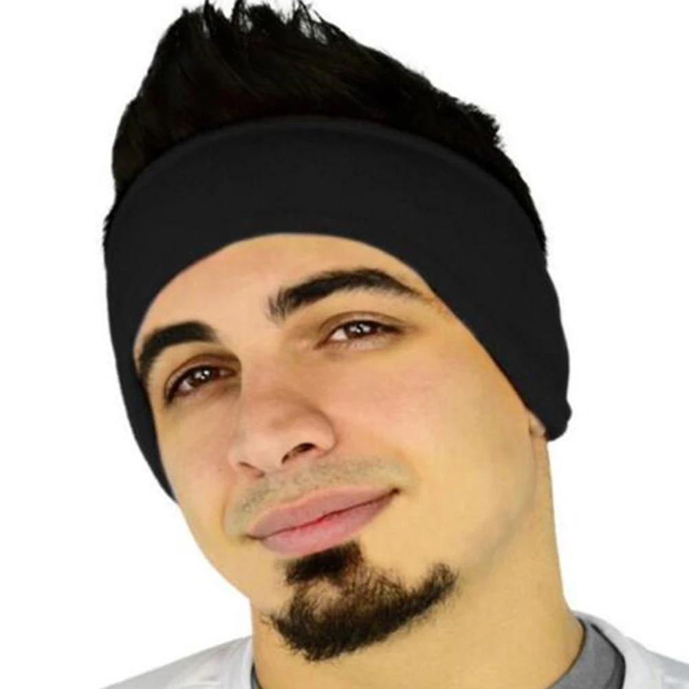 

2Pcs Warm Outdoor Ear Warmers Headbands Double-Layer Stretch Ear Cover Sports Headband Cold-Proof Full Cover Earmuff