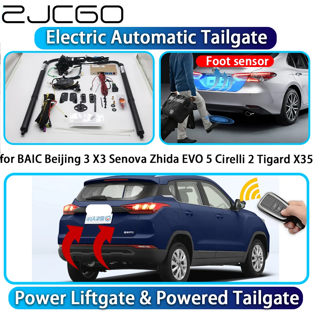 for BAIC Beijing 3 X3 Senova Zhida EVO 5 Cirelli 2 Tigard X35 OEM Automatic Power Liftgate Powered Tailgate Intelligent Lift Kit