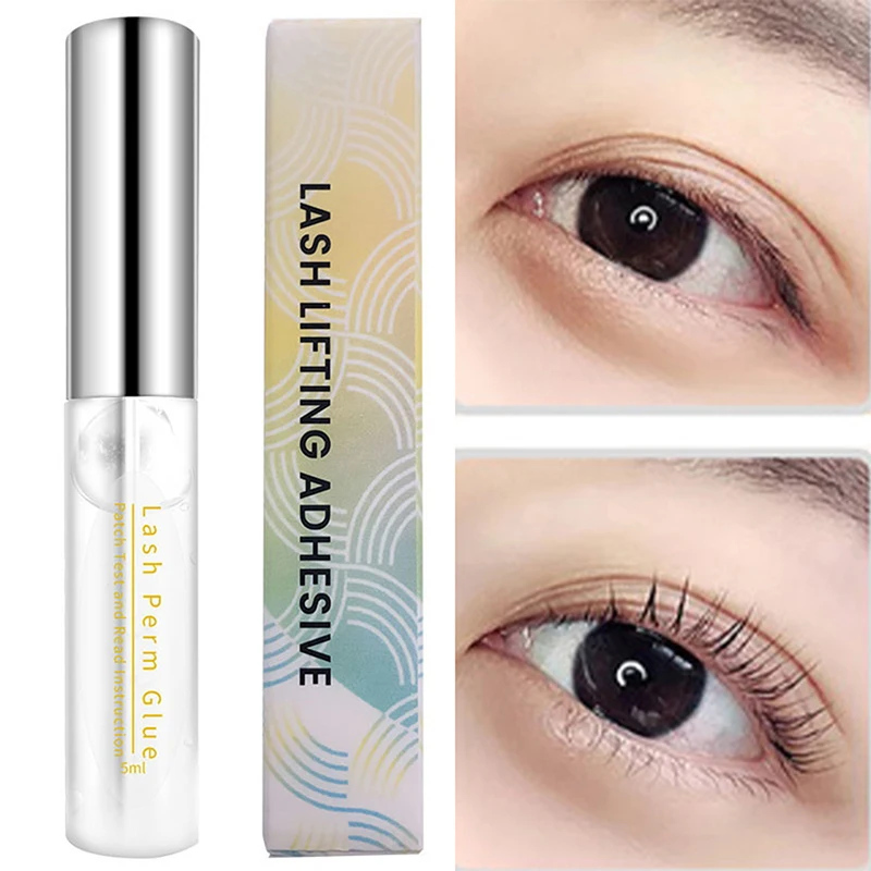 1Pc 5ml Giappone Trasparente Lash Perm Colla Adesiva Lash Lifting Colla per Ciglia Lift Perming Adesivo Liftlash