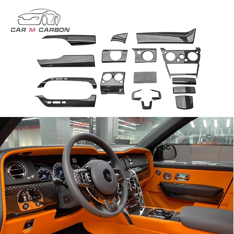 Cullinan Autoteile Kohlefaser-Innen verkleidungen Z...” Steuer abdeckungen Trockene Carbon- интеллекту abdeckungen BB-Innen zube