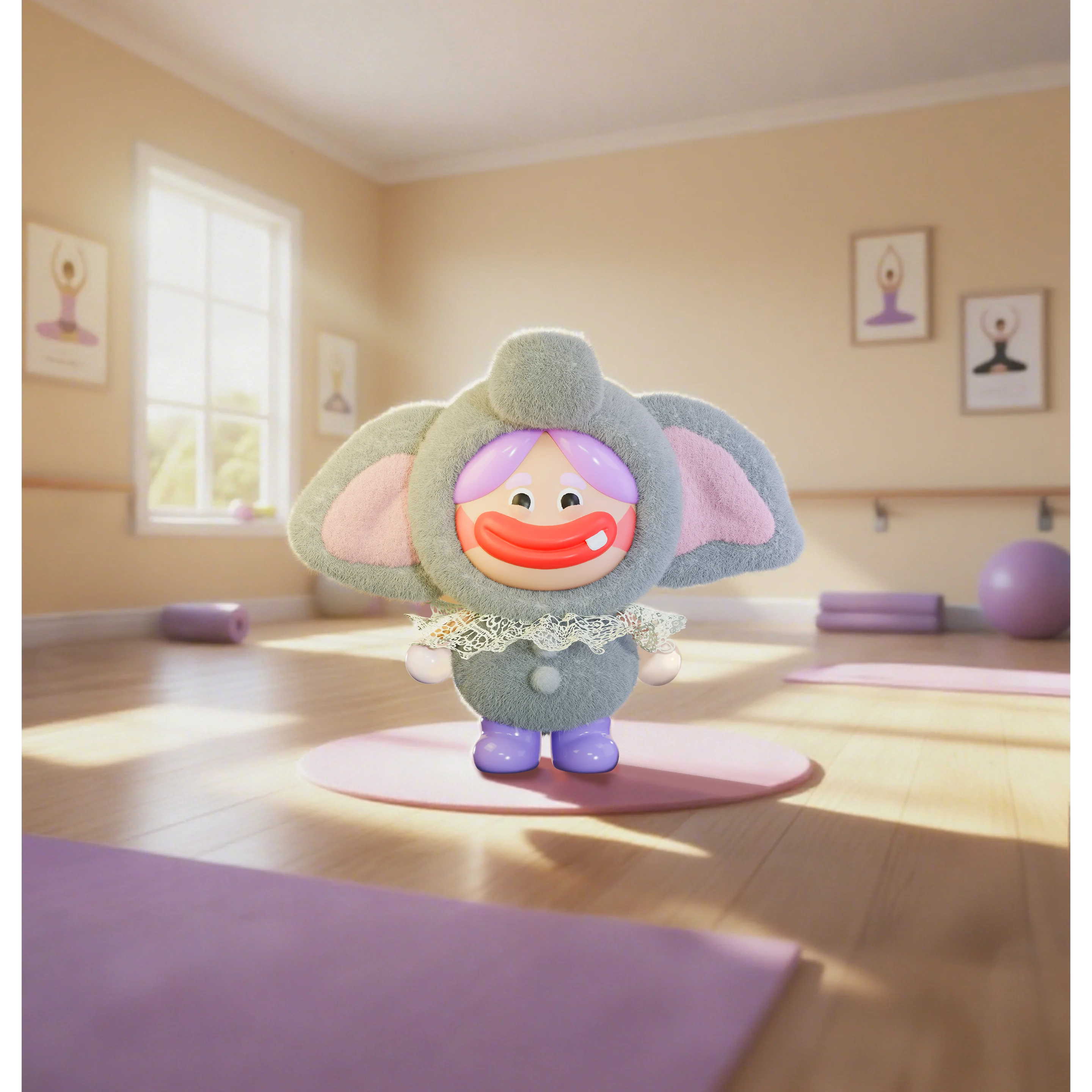 Caja ciega de felpa de la serie Ugly Cute Urban Bean, bolsa de muñeca de vinilo, colgante bonito, juguete de moda, adorno de muñeca de escritorio, caja misteriosa sorpresa, regalos