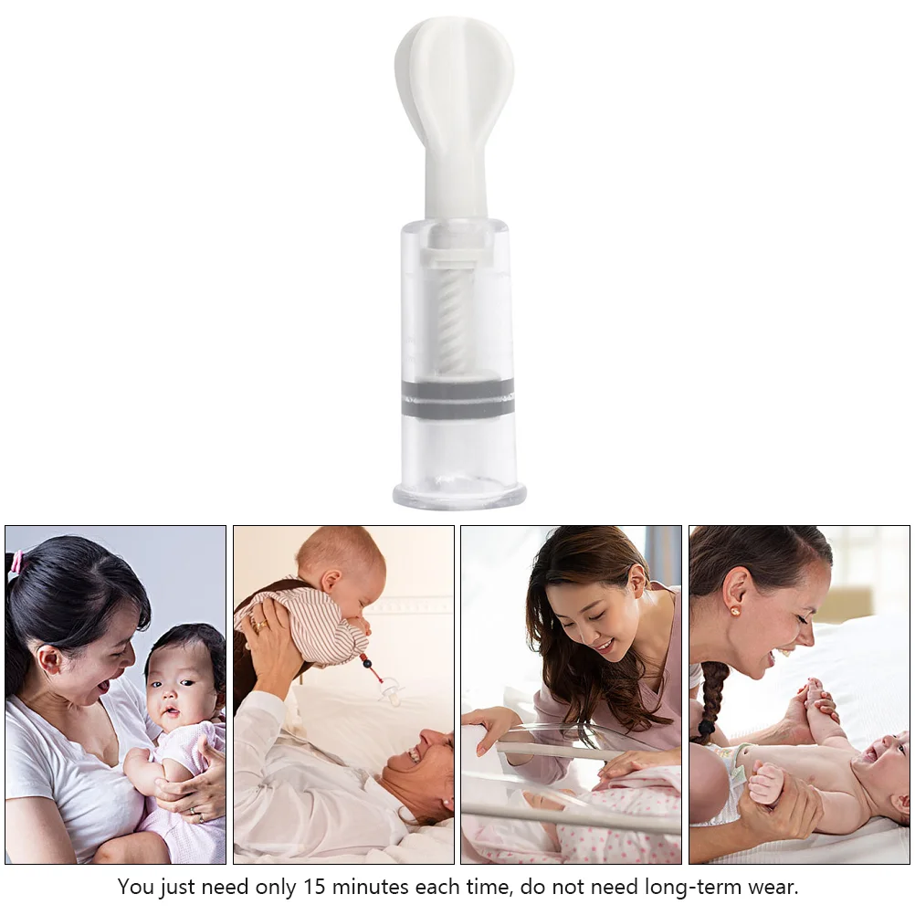 Inverted Flat Retraction Nursing Sucker Women Safe Aspirator Pullers Protector