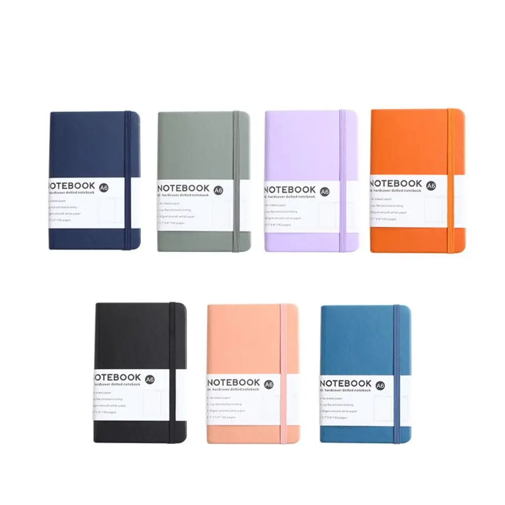 

Strap Notebook A6 Mini Notebook Memo Diary Planner Taking Notes Pocket Notepad Thickening Agenda Organizer
