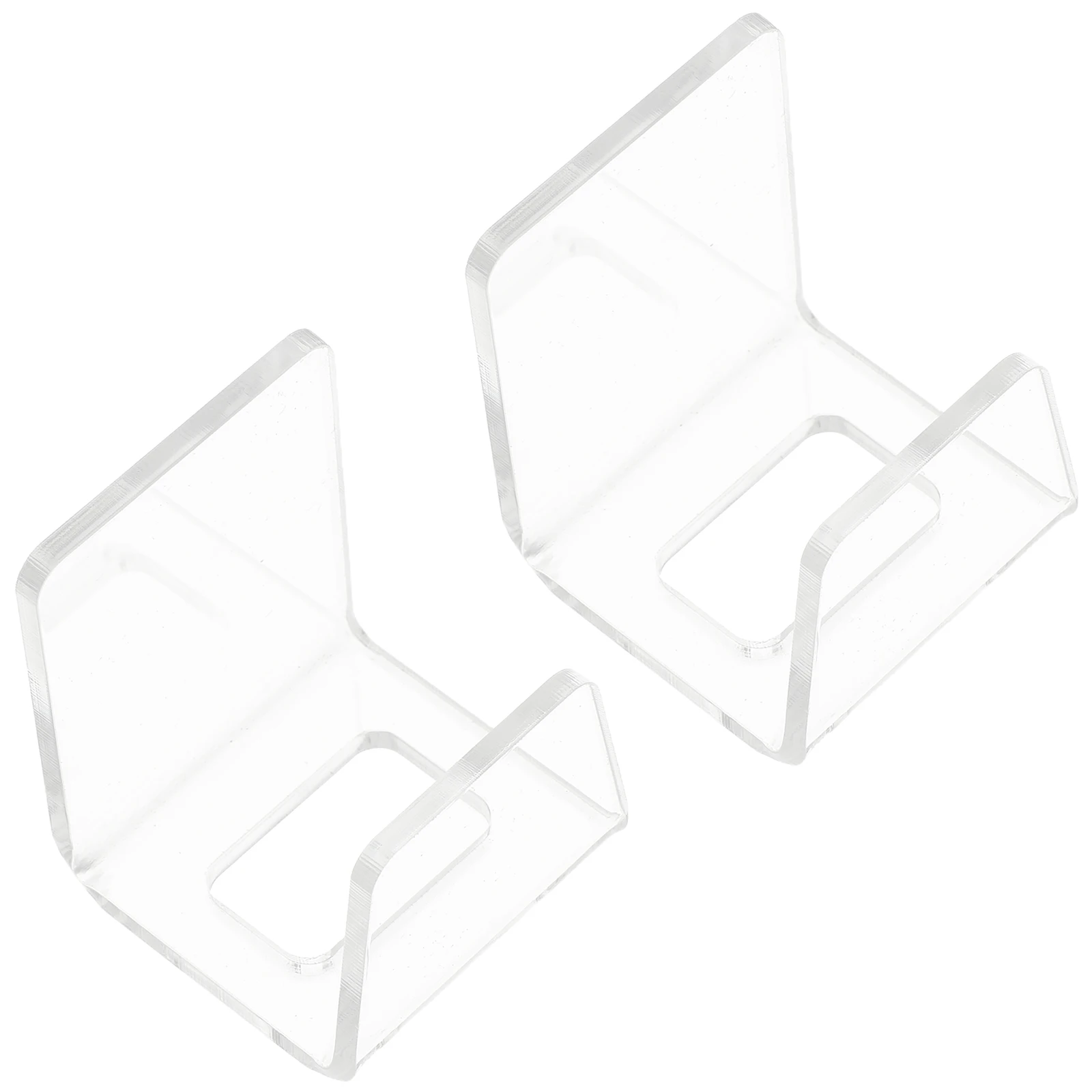 

2Pcs Acrylic Kitchen Sink Sponge Holder Multipurpose Storage Rack Easy Installation Drain Rack Organizer for Kitchen Bathroom