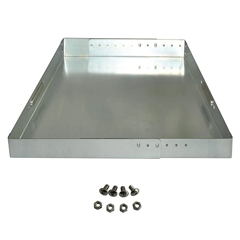 Fireplace Tray-Expandable/Adjustable Ash Pan With Handles For Up To 30Inch Fire Place Grate-Nuts And Bolts Included Easy Install