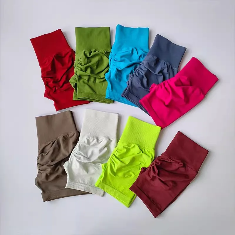 الصيف اليوغا السراويل النساء سراويل اللياقة البدنية تنفس الرياضة عالية الخصر تشغيل السراويل الدراجات السراويل تجريب الصالة الرياضية السراويل