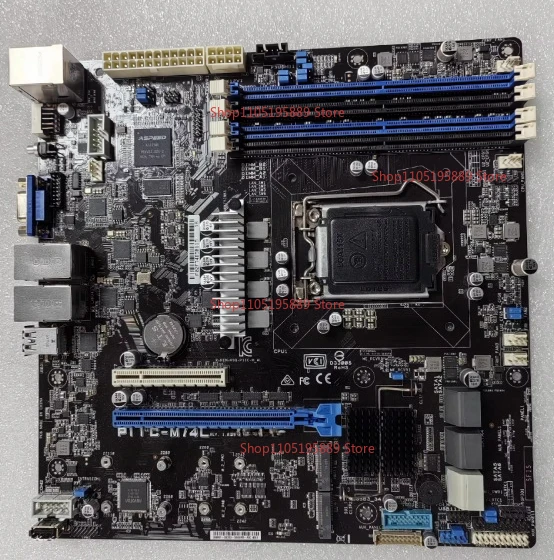 

Для серверной материнской платы ASUS P11C-M/4L LGA1151 C242, четыре гигабитных сетевых порта, два слота M.2