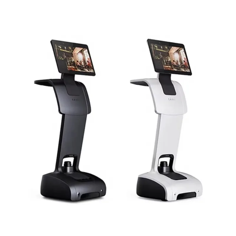 

Delivery Robot Ai Catering Delivery Food Waiter In Restaurant And Intelligent Catering Hotel Serving Food Temi Robot