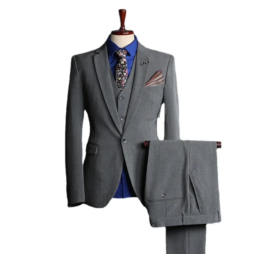 (72) Customized New Wedding Formal Suits for Grooms, Men's Business Slim Suits