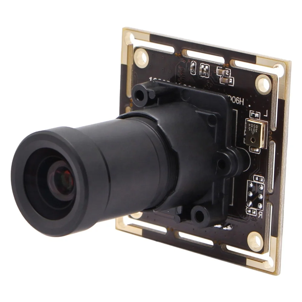 Módulo de Cámara USB con Lente de 4mm M16 para Baja Iluminación, H.264 1080p, Ultra Baja Iluminación, IMX 323, Sin Controladores