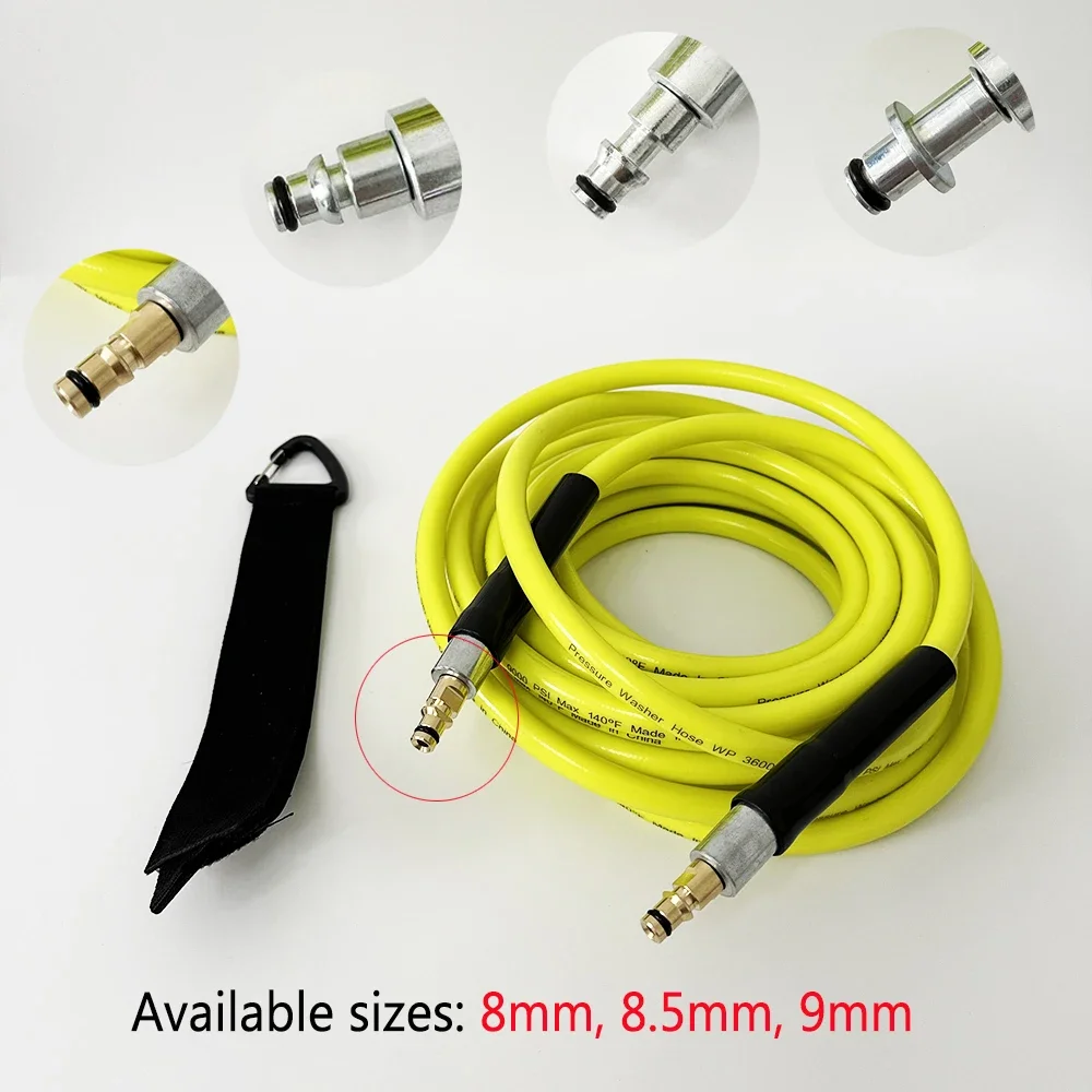 0.5-30m Pressure Washer Hose K-Series Click Plug Quick Connector Cleaning Extension Hose Water Hose for Karcher Hose Pipe Cord