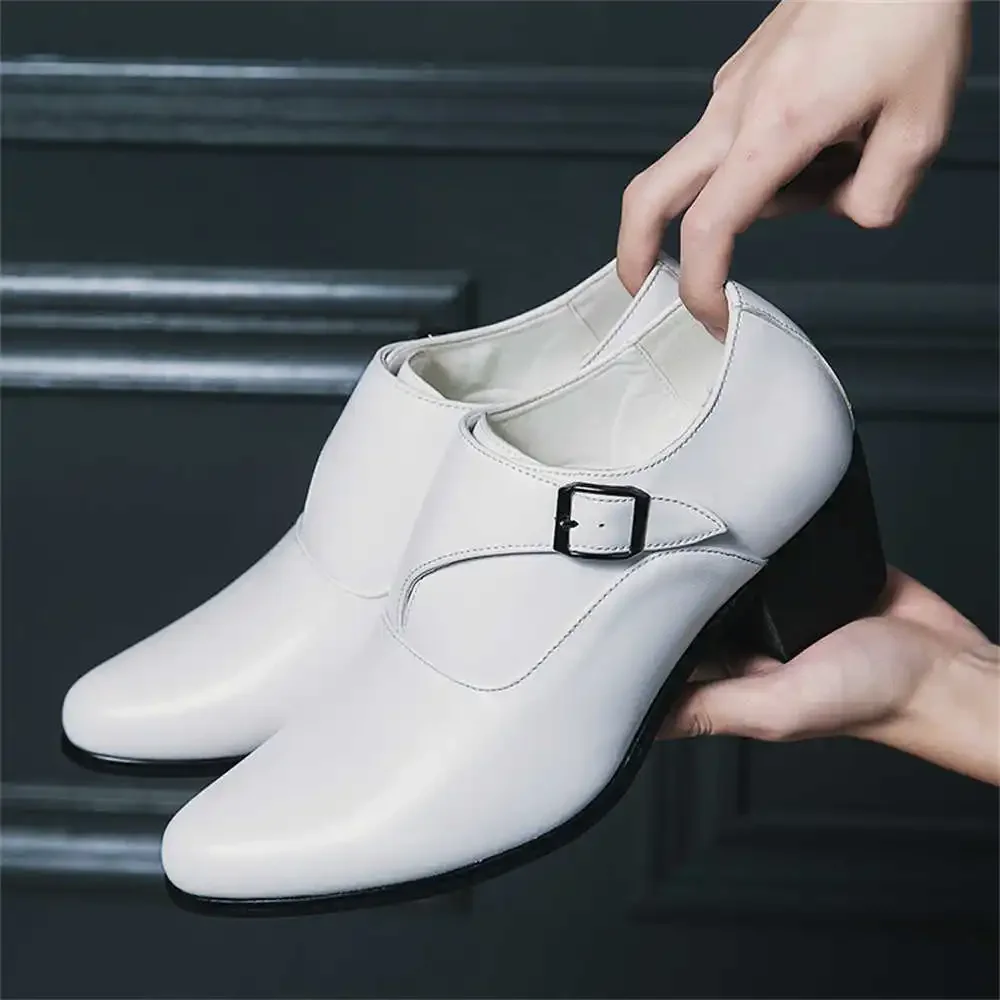 Ballroom Dancing Mid Heels Comfortable Dress Man Shoes Heels Dress Boots Men's Flat Shoes Sneakers Sports High-tech