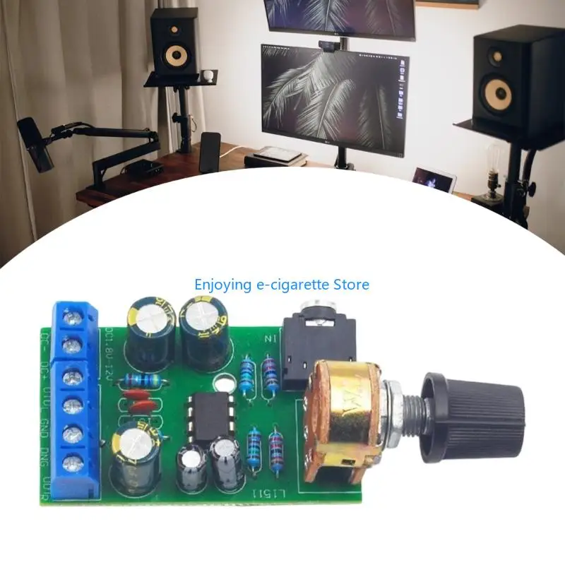 Miniatur-Soundverstärkermodul, Doppelkanal-Eingang, 1,5 W Ausgang für Enthusiasten Y4QF – Detail 2