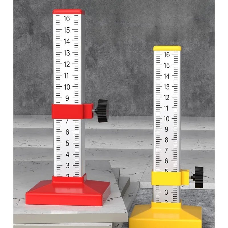 Regla de altura igual, herramienta especial para colocar baldosas de suelo, palo, artefacto de baldosas de cerámica, regla de elevación Horizontal, escala graduada de albañil