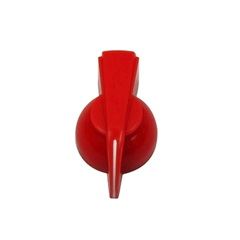 G6DE 6Pcs Plastic Chicken Head Pointer Knob Effect Pedal Knobs Replacement Plastic Guitar Amplifier Knobs Easy to Use