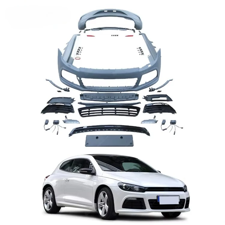 

SCIROCCO 2009 Upgraded to R-Type Body Kit for High Quality Auto Parts Front Bumper Rear Bumper Side Skirt Grille