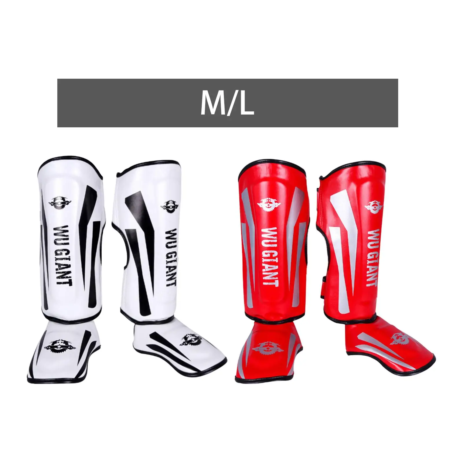 Shin Guards Easy to Clean and Maintain Protector Leg Shin Instep Guards for Kung Fu Muay Thai Boxing Shinguards Kickboxing