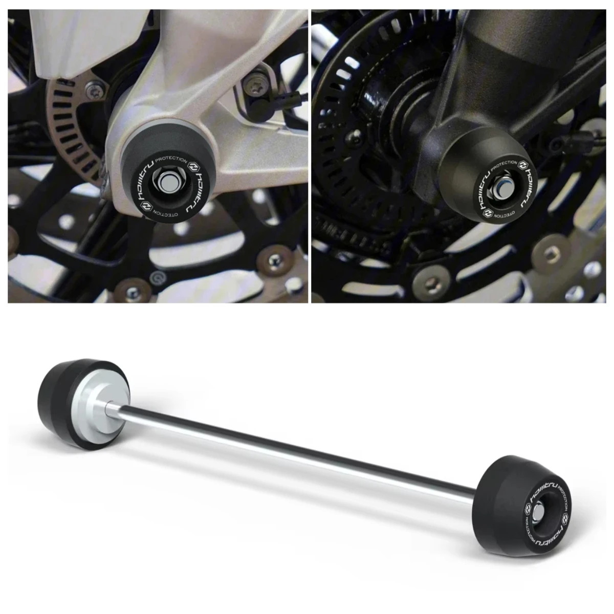 

For Ducati Scrambler 1100 Sport/Special/Dark Pro From 2018 Motorcycle Front Spindle Bobbins protective