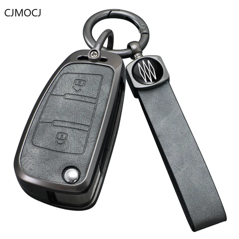 

Premium Zinc Alloy Key Cover Case for Jiangxi Isuzu Mu-X / Bidewen E3 / Lingtuo / Ruimai (2024) - Protective Key Fob Shell
