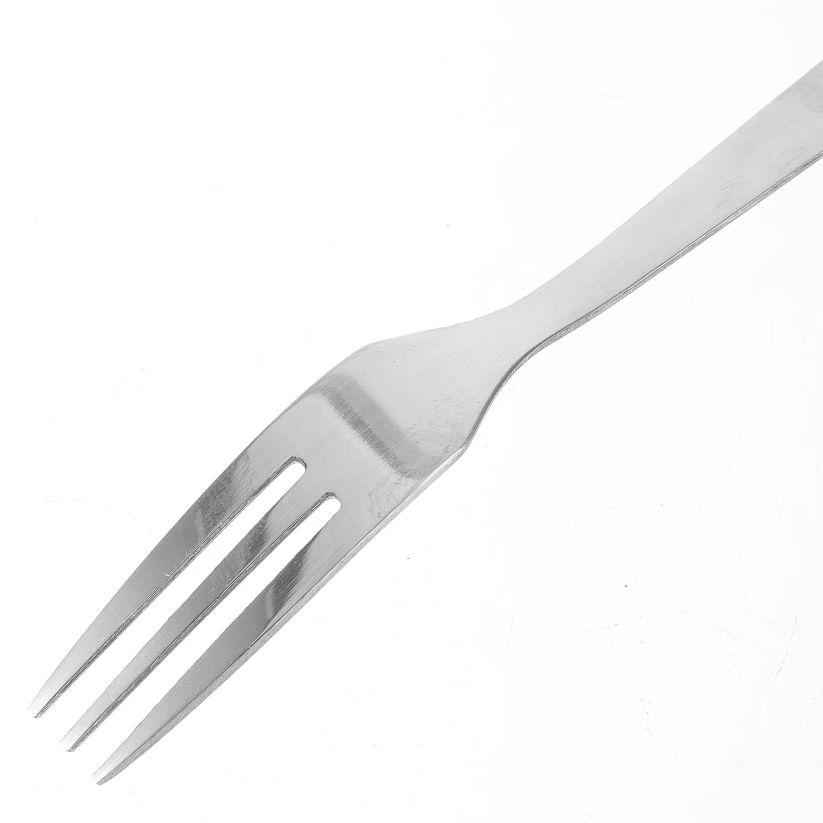 

5pcs Portable Fruit Fork Stainless Steel Long Handle Dessert Forks For Ice Cream Watermelon Appetizer Kitchen Tools Serving